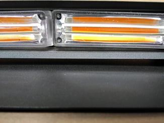 COB LED stroboskopy za okno oranžové - stroboskopy za okno