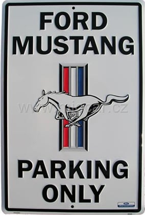 Ford Mustang Parking - prolisovaná