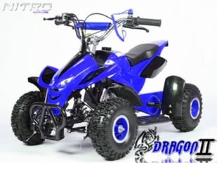 Čtyřkolka Dragon ll 49 ccm de Luxe - Dětská čtyřkolka dragon 2, 49 ccm