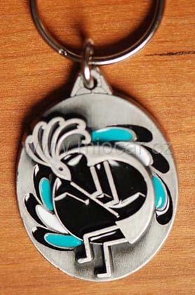 Přívěsek na klíče Kokopelli