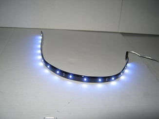 LED pásek / Strip boční - samolepící FLEXIBILE 120cm bílý  - led samolepící pásek bílá barva (1).JPG