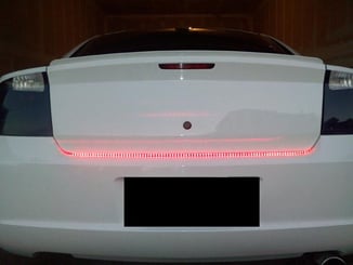 LED pásek / Strip čelní - FLEXIBILE 24cm červený - led strip možnost vužití . (14).jpg