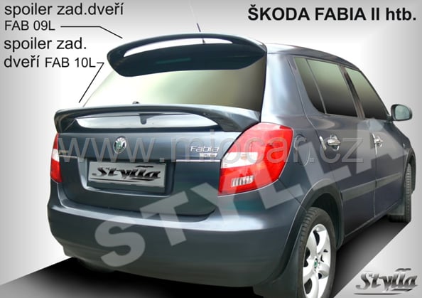 Křídlo FABIA II htb horní