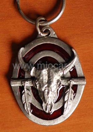 Přívěsek na klíče Bull Head
