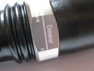 LED svítilna hliníková, 1x LED 3W, dobíjecí, ZOOM - led svítilna 3W, ZOOM až 175m (úzký kužel světla).