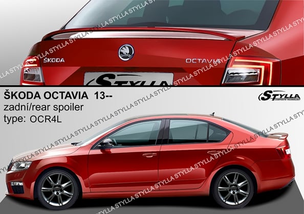 Křídlo pro ŠKODA Octavia liftback 11 / 2012 --