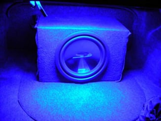 LED pásek  / Strip čelní - FLEXIBILE 24cm modrý - led strip možnost využití (5).jpg