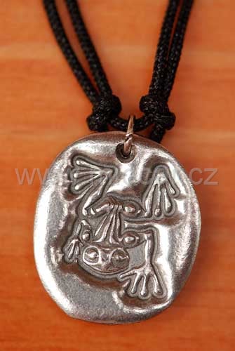 Amulet na krk Ribit ( Rosnička)