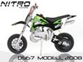 Palivová nádrž minicross - Nádrž pro tento model minibike Dirt Bike NITRO 49 cc