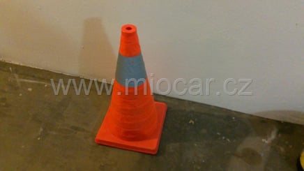 Výstražný kužel skládací reflexní - rozkládací kužel (1)
