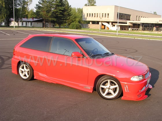 OPEL ASTRA F - prahy 3D