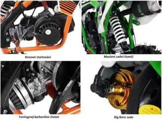 Minicross  Gazelle Big Bore - Minibike minicross Big Bore Gazelle tuning (6)