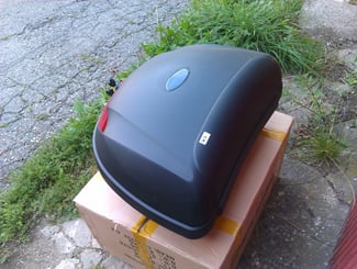 Motokufr 45 L - kufr na motorku černý - Motokufr