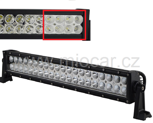 LED off-road pracovní světlo COMBO 40 LED 120W, 16x60°