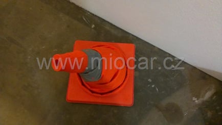 Výstražný kužel skládací reflexní - rozkládací kužel (7)