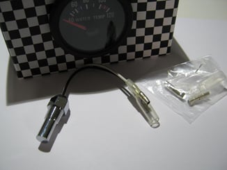 Budík teploty vody Youngtimer - Přídavný budík 52mm teplota vody čidlo