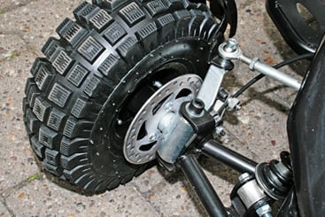 Pneu  3.00x4'' REPTY ATV - Pneumatika je dodávana  bez ráfku a bez duše.