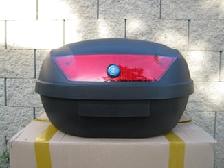 Motokufr 45 L - kufr na motorku černý - Motokufr.