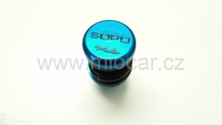 Hlavice řadící páky SOPO Moto modrá full - IMG_20170405_101649