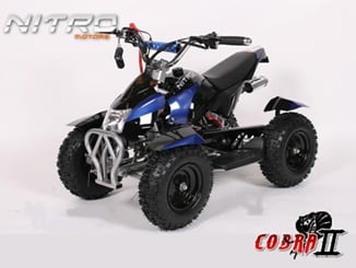 Čtyřkolka Cobra ll 49 ccm - Čtyřkolka Cobra ll 49cc modrá