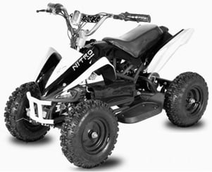 Elektrická čtyřkolka Racer 800W - Elektrická čtyřkolka 800w, Racer dětská (6)