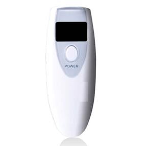 Elektronický alkohol tester Eclipse, displej, bílý