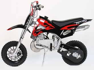 Minicross minibike 49 ccm DS67 - Minicross minibike 49 ccm model DS67