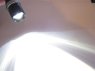 LED svítilna hliníková, 1x LED 3W, dobíjecí, ZOOM - teplota světla