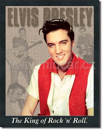 Elvis Portrait / The king of Rock ´n´ Roll.
