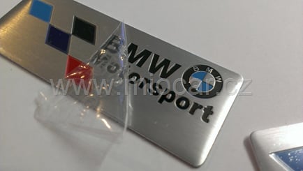 motorsport ALU samolepky - BMW motorsport (2)