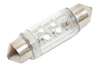SUFIT žárovka 4xLED 12V modrá v blistru, 2KS  - -